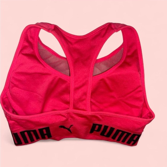 PUMA Fuchsia Athletic Sports Bra M - Picture 5 of 11